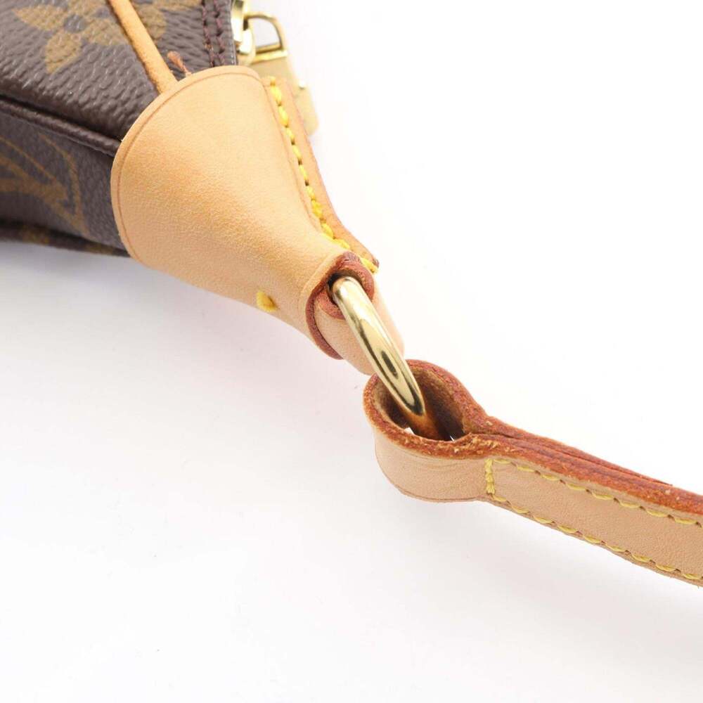 LOUIS VUITTON Brown Monogram Leather Boulogne PM Shoulder Bag - Picture 8 of 10